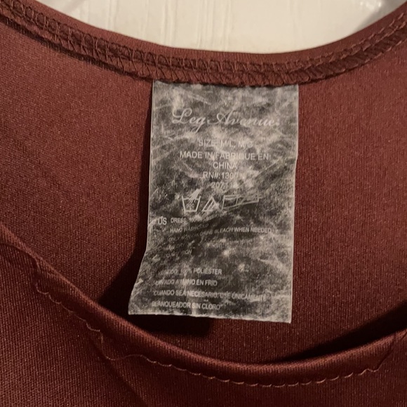 Brown skater dress - Picture 2 of 3